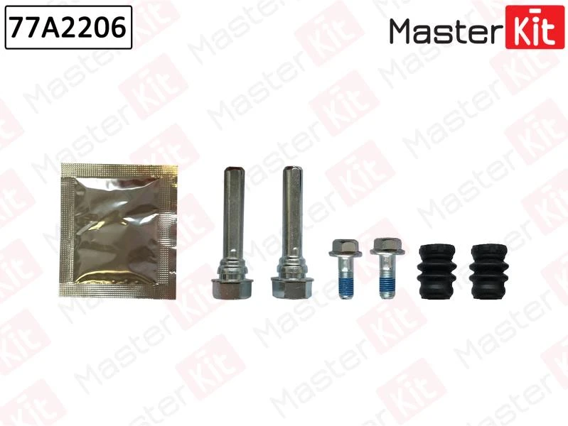 Комплект направляющих тормозного суппорта MasterKit 77A2206