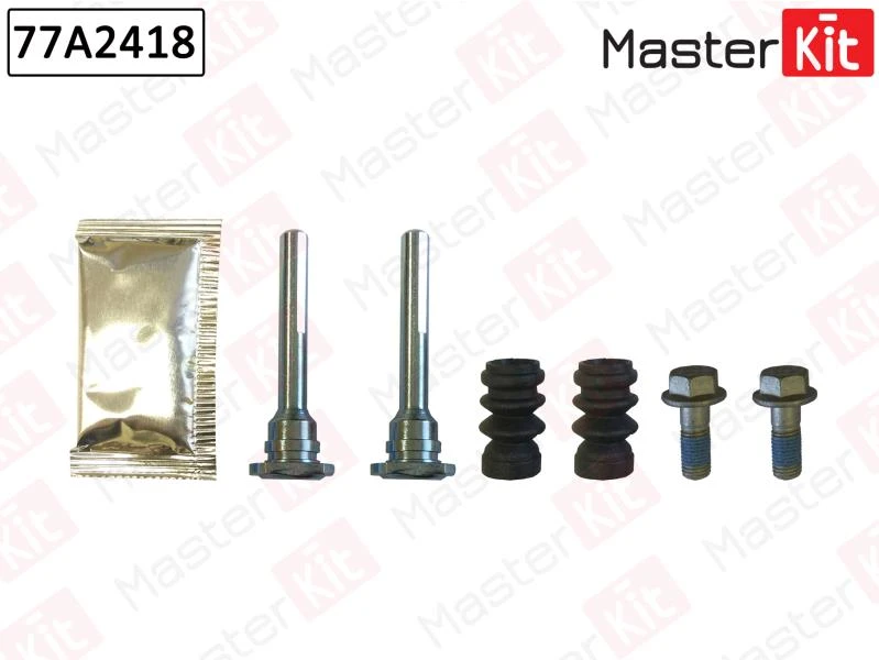 Комплект направляющих тормозного суппорта MasterKit 77A2418