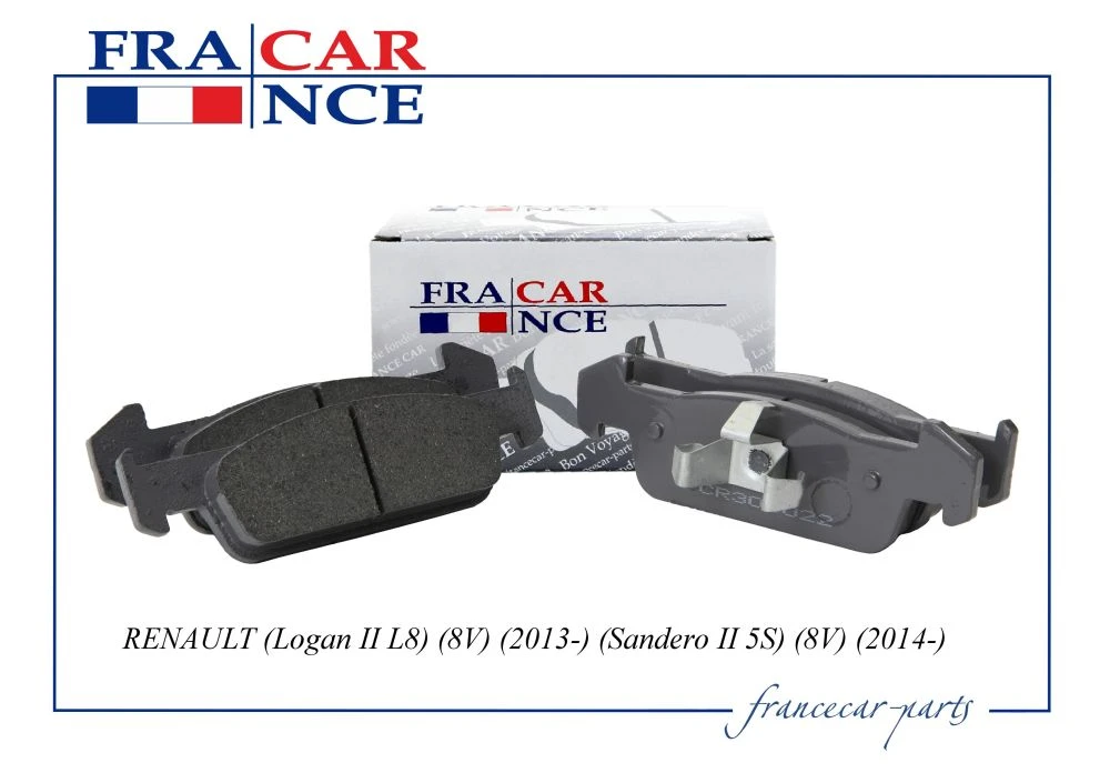 Колодка дискового тормоза перед FranceCar FCR30B022