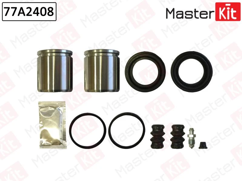 Ремкомплект тормозного суппорта+поршень MasterKit 77A2408