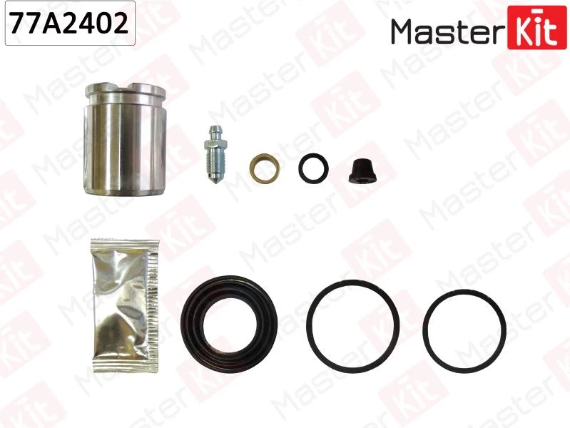 Ремкомплект тормозного суппорта+поршень MasterKit 77A2402