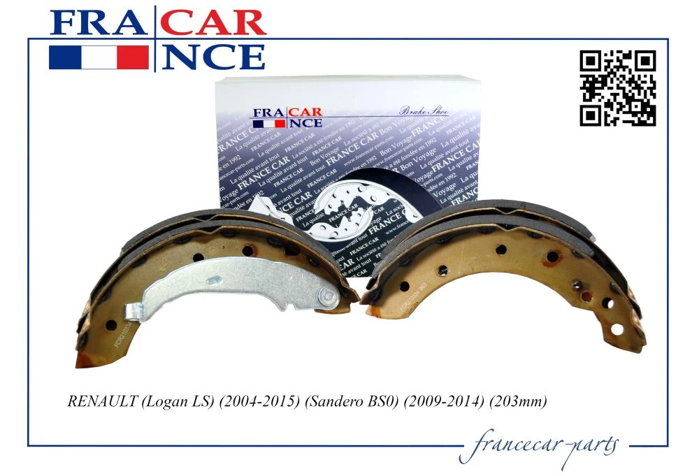 Колодка барабанного тормоза FranceCar FCR210334