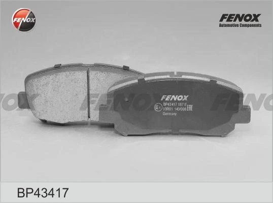 Колодки дисковые Fenox BP43417