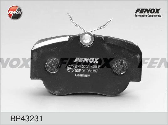 Колодки дисковые Fenox BP43231