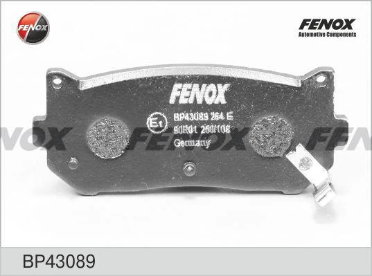 Колодки дисковые Fenox BP43089