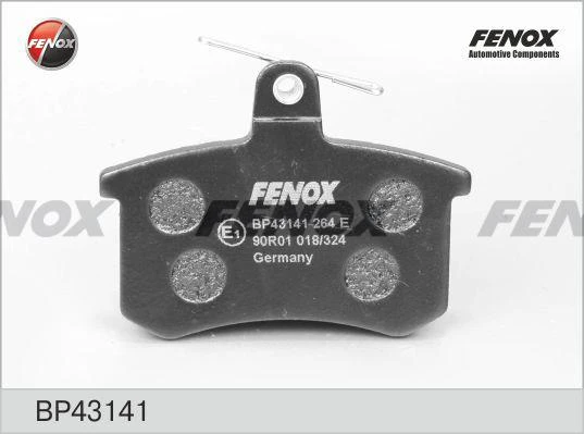 Колодки дисковые Fenox BP43141
