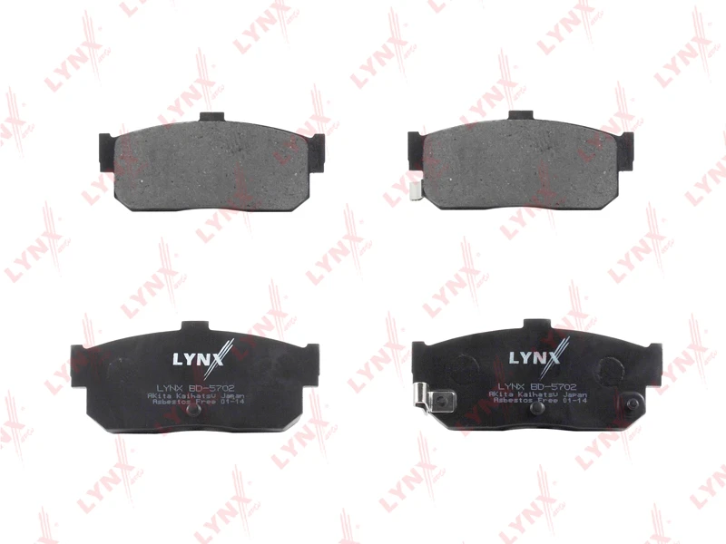 Колодки дисковые LYNXauto BD-5702