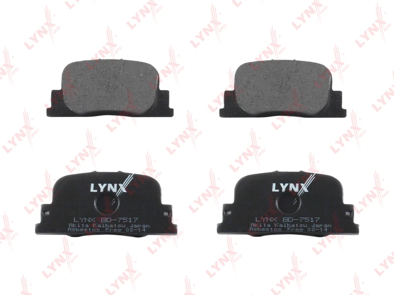 Колодки дисковые LYNXauto BD-7517