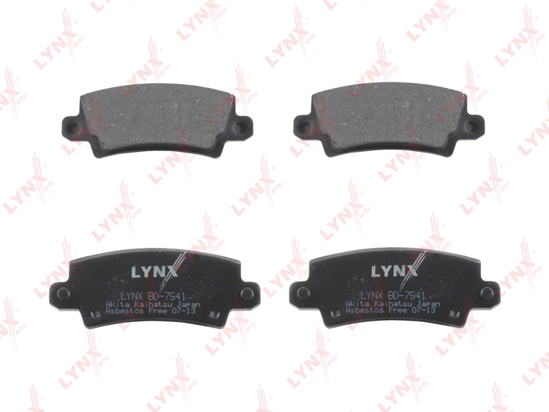 Колодки дисковые LYNXauto BD-7541
