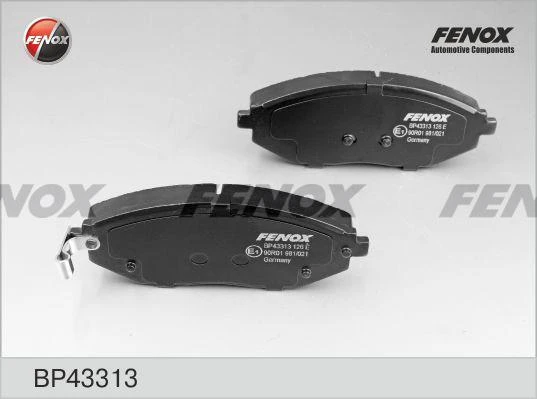 Колодки тормозные дисковые Fenox BP43313