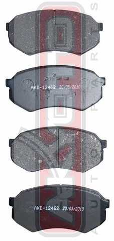Колодки тормозные передние дисковые Akyoto AKD-12462
