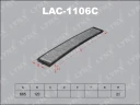 Фильтр салона угольный LYNXauto LAC-1106C