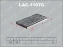 Фильтр салона LYNXauto LAC-1107C