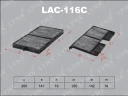 Фильтр салона угольный LYNXauto LAC-116C