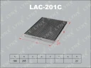 Фильтр салона угольный LYNXauto LAC-201C
