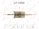Фильтр топливный LYNXauto LF-1608