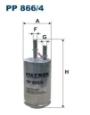 Фильтр топливный Filtron PP866/4