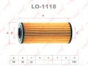 Фильтр масляный LYNXauto LO-1118