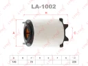 Фильтр воздушный LYNXauto LA-1002