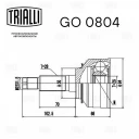 ШРУС наружный TRIALLI GO0804