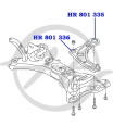 Сайленблок передний переднего рычага Hanse HR801336