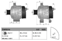 Генератор Denso DAN519