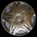 Колпаки на колёса Star Дакар R14 серебро 4