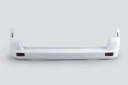 Бампер УАЗ "Патриот" задний рестайлинг (белый) "УАЗ" с 4 датчиками абикс