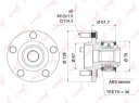 Ступица передняя в сборе LYNXauto WH-1200