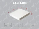 Фильтр салона LYNXauto LAC-1400