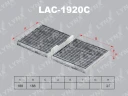 Фильтр салона угольный LYNXauto LAC-1920C