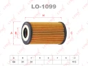 Фильтр масляный LYNXauto LO-1099