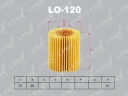 Фильтр масляный LYNXauto LO-120