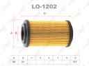 Фильтр масляный LYNXauto LO-1202