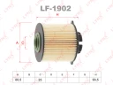 Фильтр топливный LYNXauto LF-1902