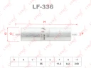 Фильтр топливный LYNXauto LF-336