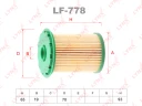 Фильтр топливный LYNXauto LF-778