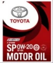 Моторное масло Toyota Motor Oil 0W-20 синтетическое 4 л (арт. 08880-13205)