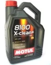 Моторное масло Motul 8100 X-Clean 2 5W-40 синтетическое 5 л