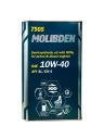 Моторное масло Mannol 7505 Molibden 10W-40 полусинтетическое 4 л