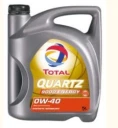 Моторное масло Total Quartz 9000 Energy 0W-40 синтетическое 5 л (арт. 213989)