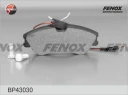 Колодки тормозные дисковые Fenox BP43030