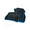 Коврики салона Hyundai Accent материал EVA черный/синий "CS-20"