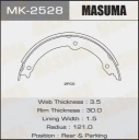 Колодки стояночного тормоза Masuma MK-2528