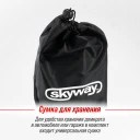 Домкрат бутылочный 3 т. Skyway с клапаном в сумке 175-345 мм