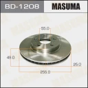 Диск тормозной Masuma BD-1208