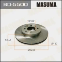 Диск тормозной Masuma BD-5500