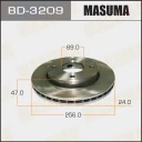 Диск тормозной Masuma BD-3209
