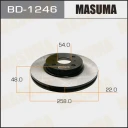 Диск тормозной Masuma BD-1246