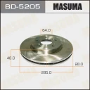 Диск тормозной Masuma BD-5205